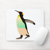 gekleurde peguin muismat (Met muis)