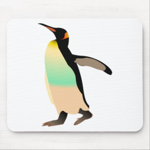 gekleurde peguin muismat