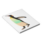 gekleurde peguin notitieblok (Schuin)