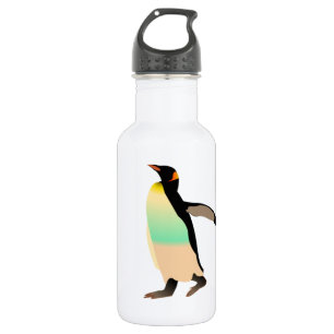 gekleurde peguin waterfles 