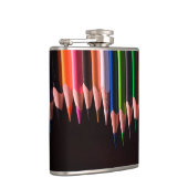 gekleurde pennen heupfles (Rechts)