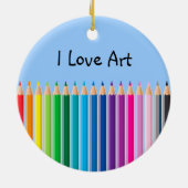 gekleurde pennen keramisch ornament (Achterkant)