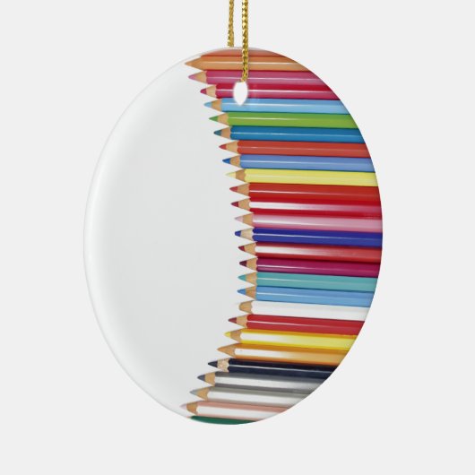 gekleurde pennen keramisch ornament (Rechts)