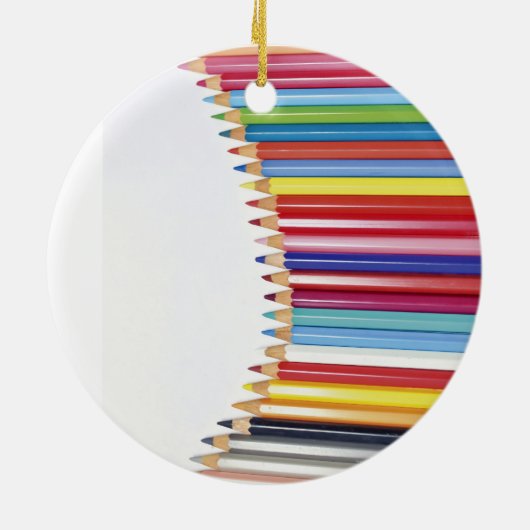 gekleurde pennen keramisch ornament (Achterkant)