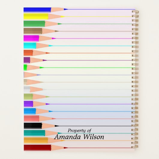 gekleurde pennen planner (Achterkant)