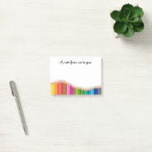 gekleurde pennen post-it® notes (Kantoor)
