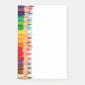 gekleurde pennen post-it® notes (Voorkant)