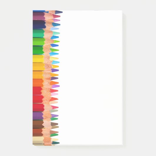 gekleurde pennen post-it® notes (Voorkant)