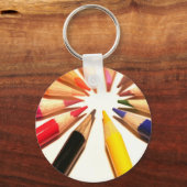 gekleurde pennen sleutelhanger (Voorkant)