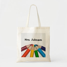  gekleurde pennen tote bag