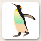 gekleurde pinguïn drankjes onderzetter (Voorkant)