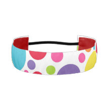 Gekleurde pokadot met meerdere kleuren