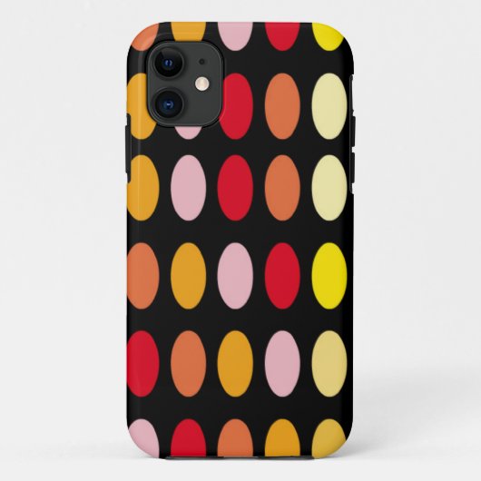 gekleurde pooldots Case-Mate iPhone case (Achterkant)