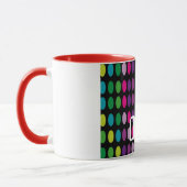 gekleurde pooldots mok (Links)