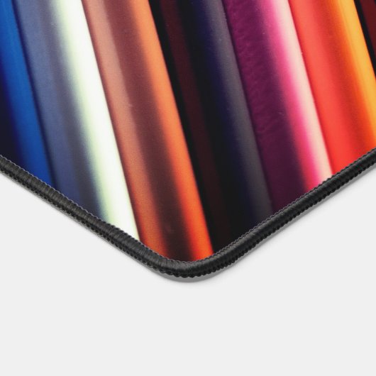 Gekleurde potloden, jouw naam, professioneel bureaumat (Hoek)