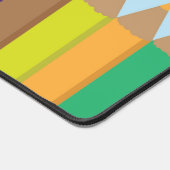 Gekleurde potloden kunst is leuk bureaumat (Hoek)