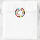 Gekleurde potlood Stickers (Tas)