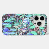Gekleurde potloodboom laat gepersonaliseerd Hoesje (Achterkant (horizontaal))
