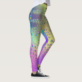 Gekleurde regendruppels leggings (Rechts)