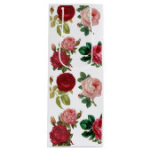  gekleurde Rozen Wijn Cadeautas (Voorkant)