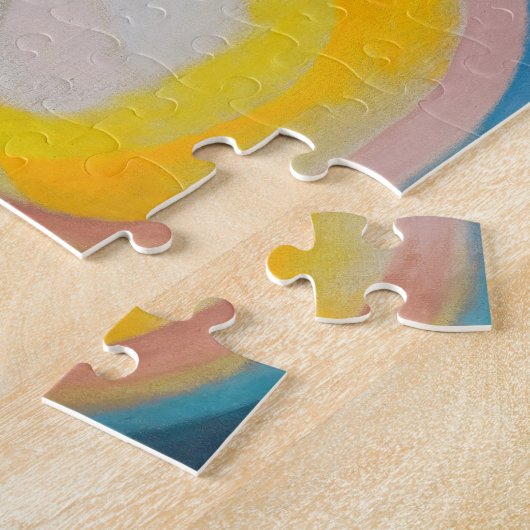 Gekleurde schijven | Robert Delaunay Legpuzzel (Zijkant)