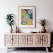 Gekleurde schijven | Robert Delaunay Poster