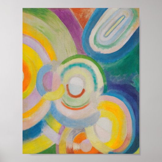 Gekleurde schijven | Robert Delaunay Poster (Voorkant)