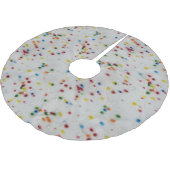 gekleurde sprinken kerstboom rok (Gekanteld)