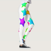 Gekleurde sterren Leggings (Rechts)