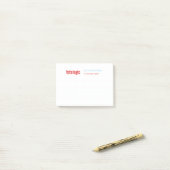 Gekleurde stippen, cool, modern stickervel bedrijf post-it® notes (Op bureau)