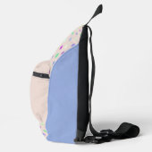 gekleurde stippen sling bag (Rechts)