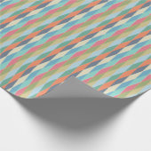 gekleurde strepen. cadeaupapier (Hoek)