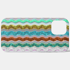 gekleurde strepen op snakeskin Case-Mate iPhone case