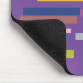 gekleurde Stripes Mousepad Muismat (Hoek)