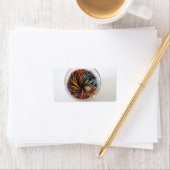 Gekleurde tandenstokers Labels (Insitu)