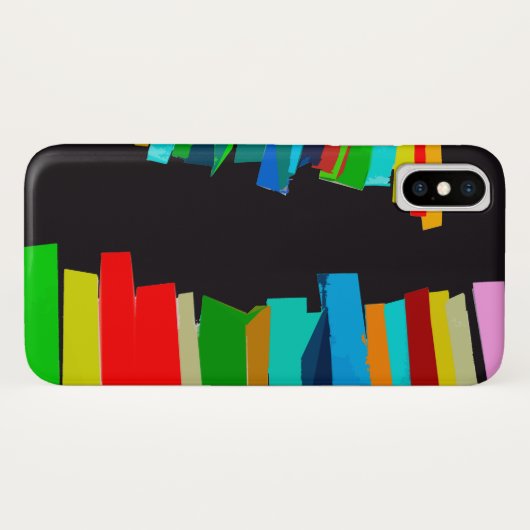 gekleurde trappen Case-Mate iPhone case (Achterkant (horizontaal))