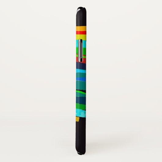 gekleurde trappen Case-Mate iPhone case (Achterkant / rechts)