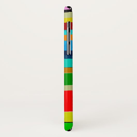 gekleurde trappen Case-Mate iPhone case (Achterkant/links)