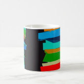 gekleurde trappen koffiemok (Center)