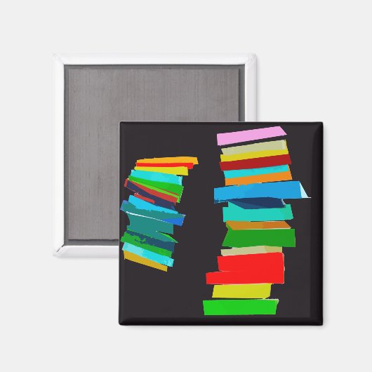 gekleurde trappen magneet (Voorkant / Achterkant)