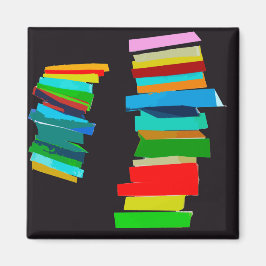 gekleurde trappen magneet