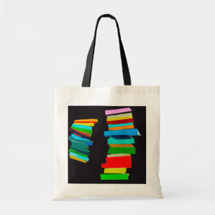 gekleurde trappen tote bag