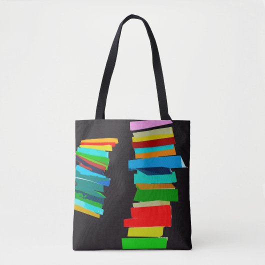 gekleurde trappen tote bag (Voorkant)