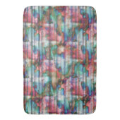 gekleurde vlekken met gedraaide strepen, virtuele  badmat (Voorkant Verticaal)