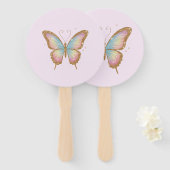 GEKLEURDE VLEUGELS HANDWAAIER (Voorkant en achterkant)