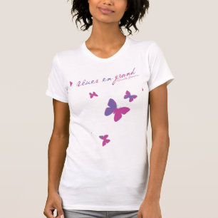 gekleurde vlinders t-shirt