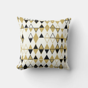 Gekleurde vormen, geometrisch abstract patroon kussen