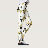 Gekleurde vormen, geometrisch abstract patroon leggings (Rechts)