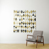 Gekleurde vormen, geometrisch abstract patroon wandkleed (In situ)