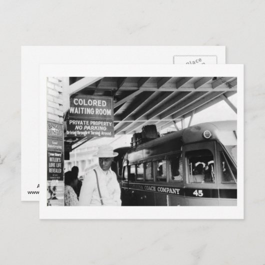 Gekleurde wachtkamer briefkaart (Voorkant / Achterkant)